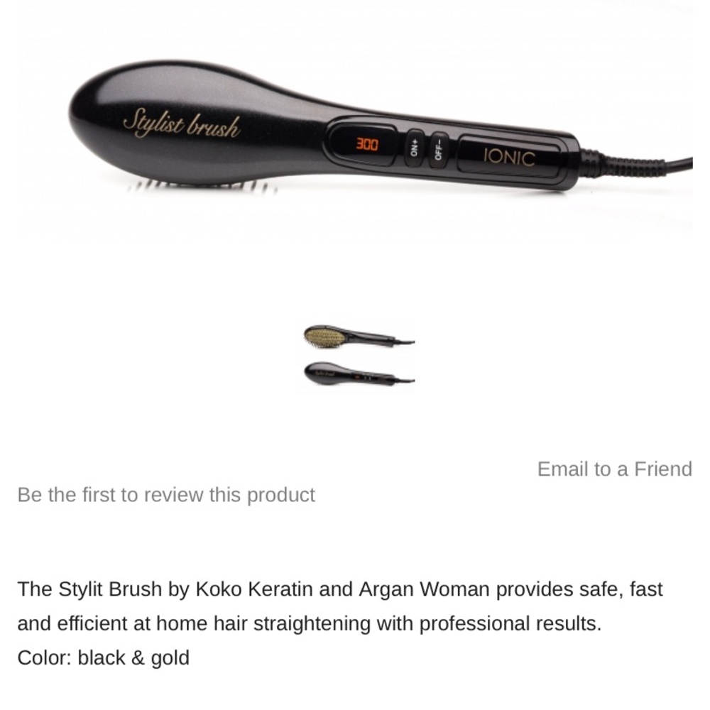 Straightening Brush